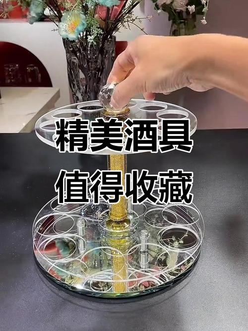 这套酒具放在酒柜里,简直比任何装饰品都抢镜